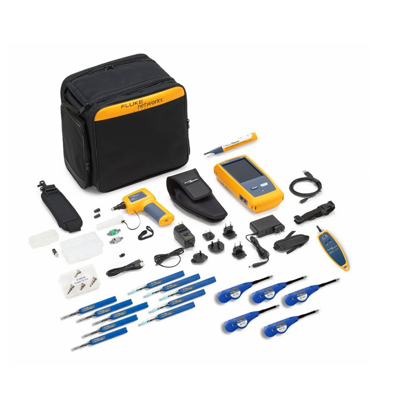 Fluke FI2-7300 DC KIT-INT Data Center Fiber Inspection & Fiber Detection Kit w/Wi-Fi
